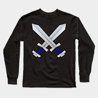 Creative Dual/Double Bladed Swords Long Sleeve T-Shirt